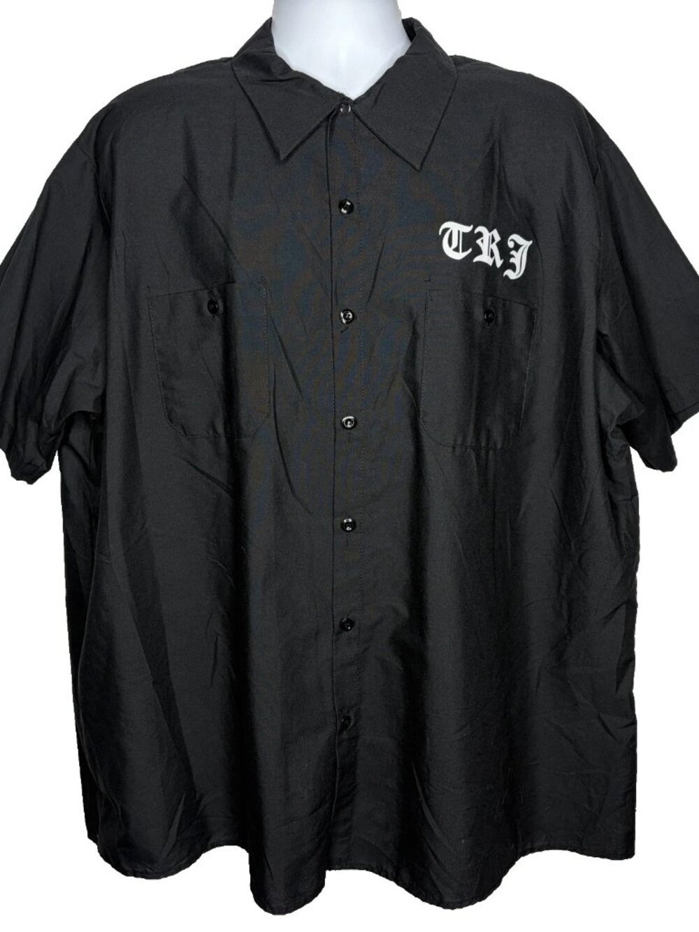 Rock Junction Bar Black Work Shirt Size 3XL Greenwich Rhode Island Music Club - Picture 1 of 8